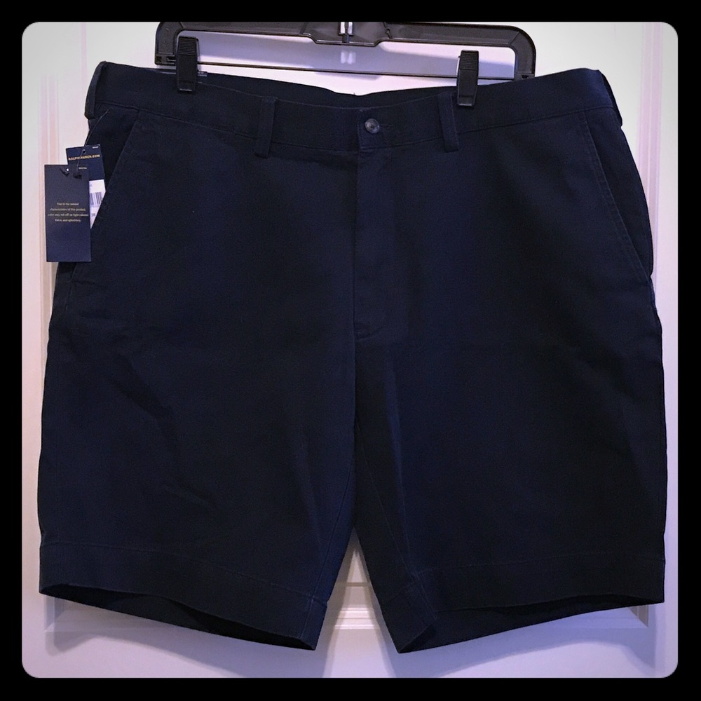 NWT POLO Ralph Lauren Men’s Navy Blue Shorts 38